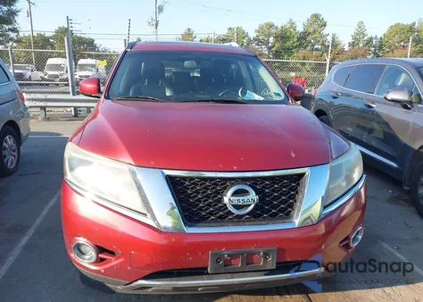 2013 Nissan Pathfinder Sl z USA, uszkodzony, nr VIN 5N1AR2MM0DC666097